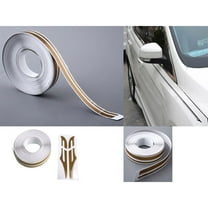 WASHWEPE Trim Pinstripe Decals Pinstripe Tape Decal Golden PVC 1Set