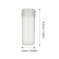 thumbnail image 1 of Kesenlong Plastic Bottles 100pcs 5ML Transparent Plastic Bottles Essential Oil Bottles Refillable Bottles, 1 of 7