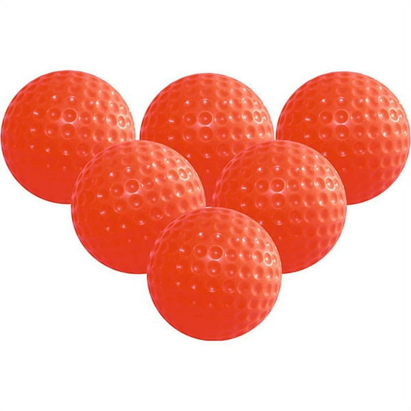 Kesenlong Rubber Practice Balls - 6pcs Indoor Training Balls