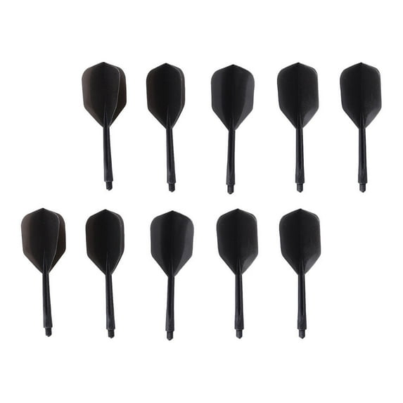Kesenlong Shafts 10 Pcs Professional Flights and Shafts Accessory Integrated Shaft