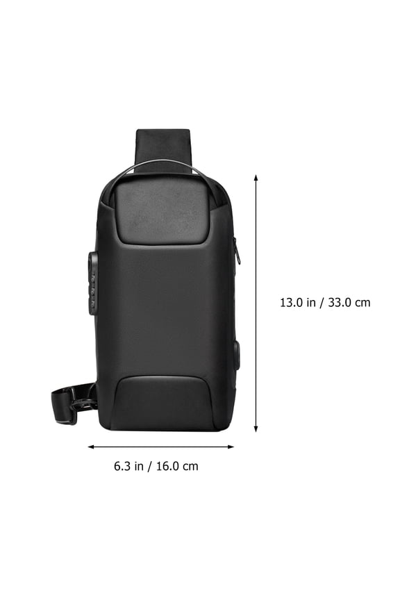 Kesenlong Sling Bag Sling Bag Men Crossbody Bag Anti-theft Shoulder Sling Bag Travelling Chest Pack