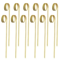 Kesenlong Vintage Decor 100Pcs Disposable Cocktail Picks Fruit Forks Sandwich Toothpicks