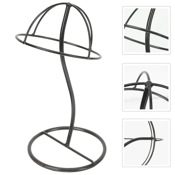 Kesenlong hat stands Metal Wig Stand Holder Hat Stand Display Rack Hat Holder Storage Stand Freestanding Wig Stand
