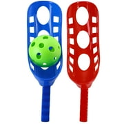 Kesenlong scoop ball Scoop Ball Game Scoop Toss & Catch Set Outdoor Sports Beach Game for Kids (Random Color)