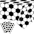 thumbnail image 1 of Kesfey 3 Packs Soccer Party Tablecloths 54 x 108 Inches Soccer Sports Ball Table Cover Disposable Waterproof Plastic Soccer Themed Birthday Table Cloth Rectangular Football Tablecloth for Boys Sports, 1 of 10