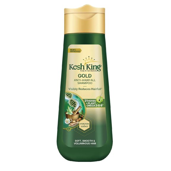 KESH KING Anti Hairfall Shampoo 200ml | with 21 Ayurvedic Herbs & Aloe Vera | Provides Healthy Nourished Scalp | for Shiny & Smooth Hairs
