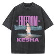 thumbnail image 1 of Keshas Shirt Vintage Washed 2026 Concert Tour Tshirts For Fans, 1 of 4