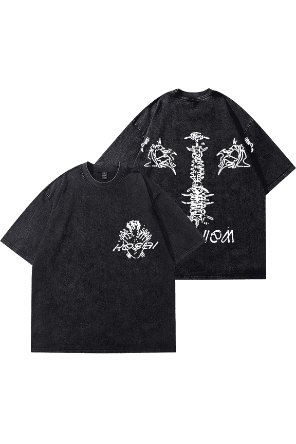 Keshi 2025 Merch Washed T-shirt Cool Trendy Print Short Sleeve Men And Women Hip Hop Tops