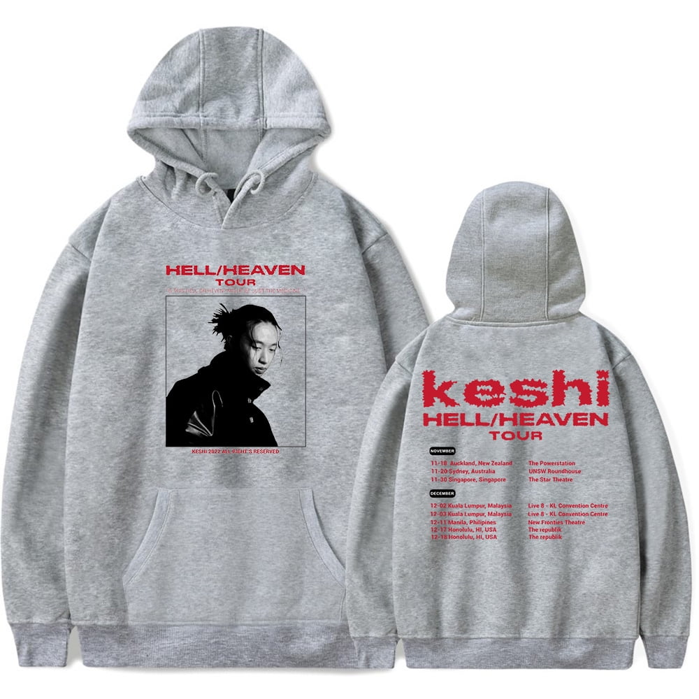 KESHI HELLO / HEAVEN 2022 フーディ Keshi Hell Heaven World Tour Double sided print hoodie merch