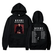 Keshi Merch Hell & Black Tour 2023 Hoodie Long Sleeve Sweatshirts Women Men's Clothes