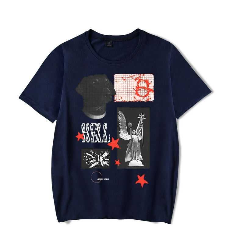 Keshi Merch Hell / Heaven T-shirt Men/Women Unisex Short