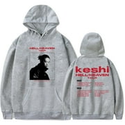 Keshi Merch Hoodie Men Women Winter Fashion Print Sweatshirt Long Sleeve Streetwear Top