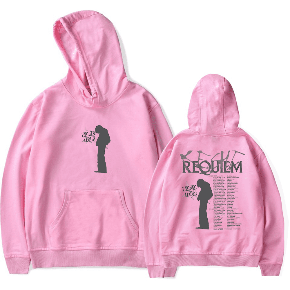 Keshi Merch REQUIEM World Tour Hoodies Long Sleeve Tour Keshi Merch REQUIEM World Tour Hoodies Long Sleeve Tour