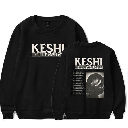 Keshi Pic Crewneck Sweatshirt Man/Woman Hip Hop Hoodies Fans Sweatshirts
