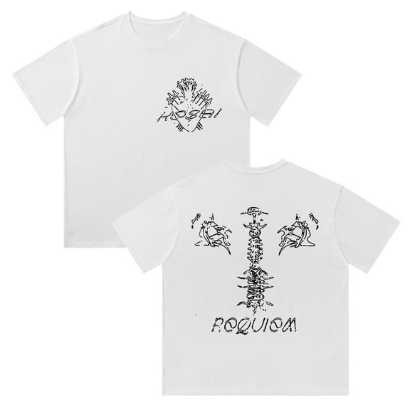 Keshi Requiem Cotton T-shirt Women Men Short Sleeve Tee Crewneck Tops