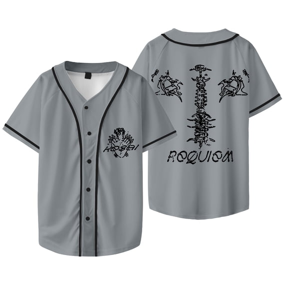 Keshi Requiem Logo Merch Baseball Jacket Tee Cosplay Women Men Fashion Short Sleeve T-Shirts