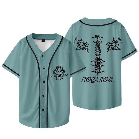 Keshi Requiem Logo Merch Baseball Jacket Tee Cosplay Women Men Fashion Short Sleeve T-Shirts