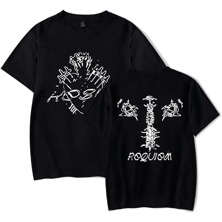 Keshi Requiem Merch Short Sleeve T-shirt Unisex Fashion Crew Neck