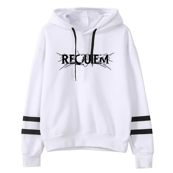 Keshi Requiem Spikes Pullover Hoodie Women Men Pocketless Long Sleeve Sweatshirt   Casual Fashion Clothes