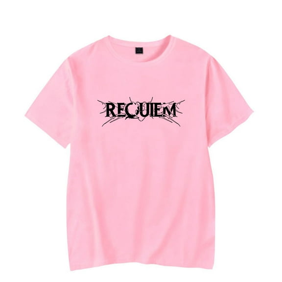 Keshi Requiem Spikes Tee Men Women Crewneck Fashion Short Sleeve T-shirt