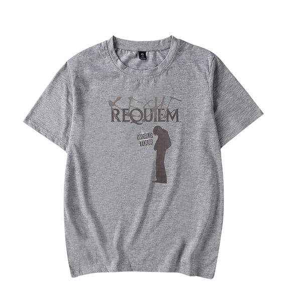 Keshi Requiem Tour 2024 Merch T-Shirt Women Men Fashion Crewneck Short Sleeve Tee