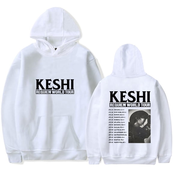 Keshi Requiem World Tour 2025 Hoodie Casual Sweatshirt  Long Sleeve Pullover