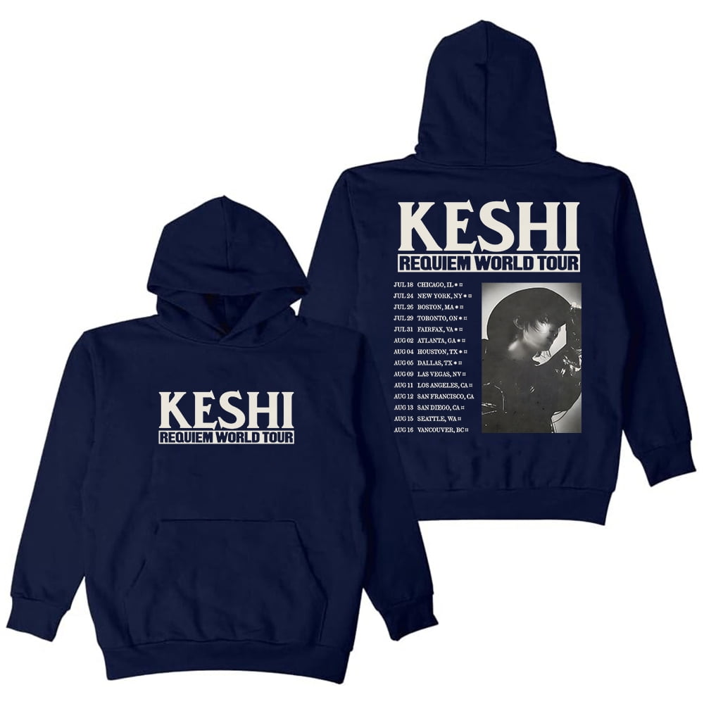 Keshi Requiem World Tour 2025 Hoodie Long Sleeve Streetwear