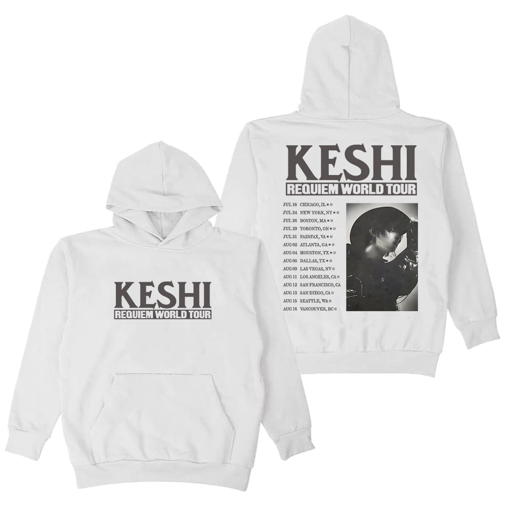 Keshi Requiem World Tour 2025 Hoodie Long Sleeve Streetwear