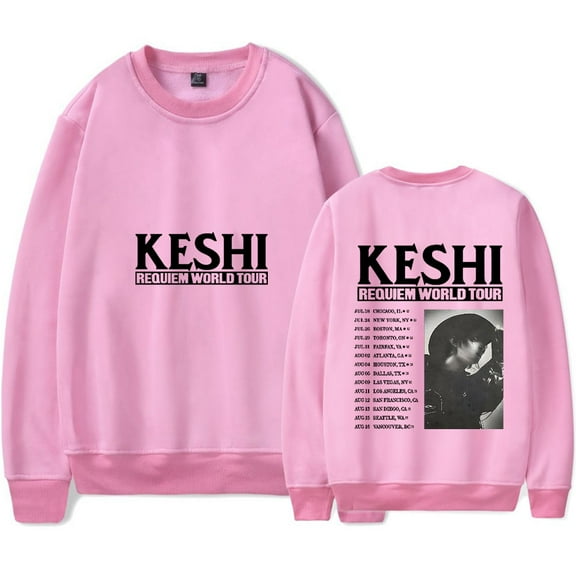 Keshi Requiem World Tour 2025 Sweatshirt  Long-Sleeved Pullover