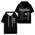 thumbnail image 1 of Keshi Requiem World Tour Hooded Short Sleeve Men Women Casual Hoody Fashion Tops, 1 of 2