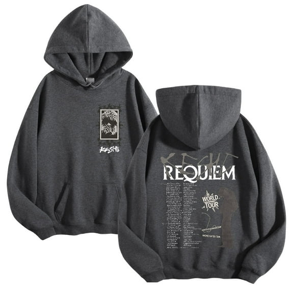Keshi Requiem World Tour Hoodies Vintage 90s Sweatshirts Fashion Longsleeve Pullovers