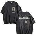 thumbnail image 1 of Keshi Requiem World Tour Washed Cotton Tshirt Hip Hop Short Sleeve Vintage 90s Tees, 1 of 4