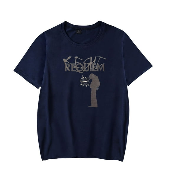 Keshi T-Shirt Reauiem World Tour Merch For Women/Men Unisex Summer Short Sleeve Tshirt Tee Hiphop Streetwear