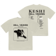 thumbnail image 1 of Keshi The Hell Heaven Tour Streetwear Men Women Fashion Oversized Short Sleeve T Shirt Harajuku Tops Male T-shirt, 1 of 4