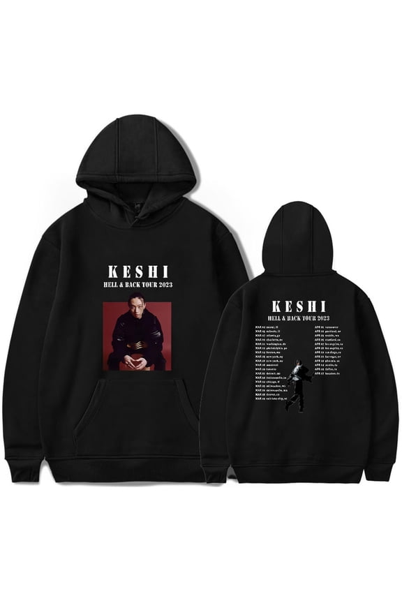 Keshi The HellHeaven Tour Merch Hoodie Streetwear Man/Woman Hip Hop Hoodies