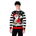 thumbnail image 1 of Kesis Men's Ugly Christmas Sweater, Long Sleeve Crew Neck Acrylic Holiday Pullover, S, 1 of 12