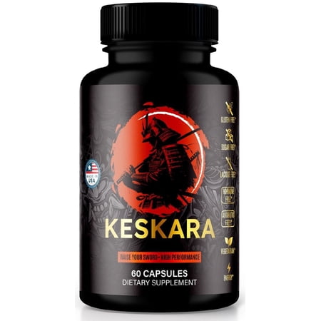 Keskara Pills, Dietary Supplement, Complete Daily Formula for Wellness and Peak Performance, Advanced Formula Capsules, Keskara Reviews (60 Capsules)