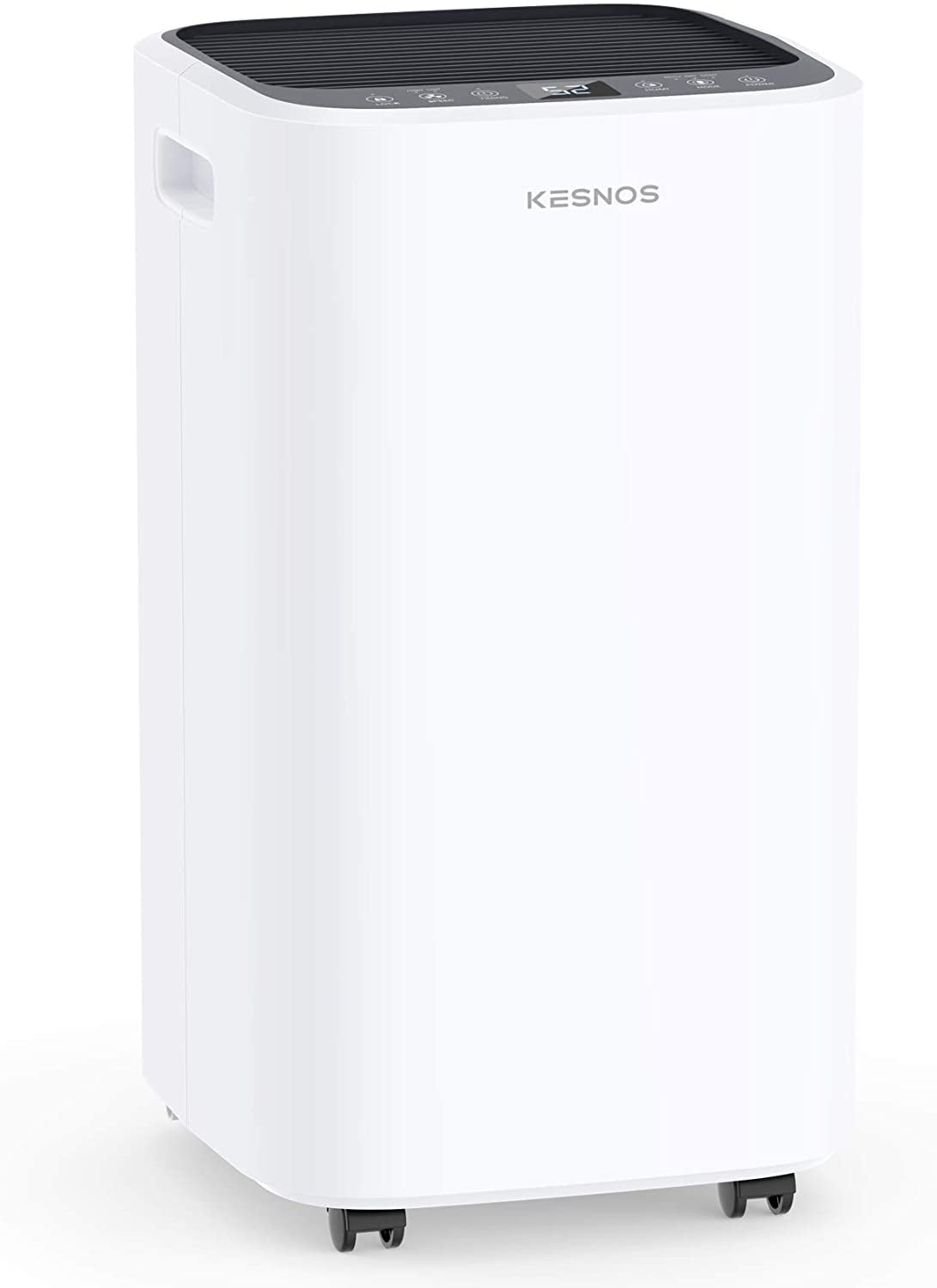 Kesnos 34 Pints 2000 Sq. Ft Dehumidifiers for Large Home and Basements, with Continuous Drain Hose, 24Hr Timer, Child Lock, Auto Defrost