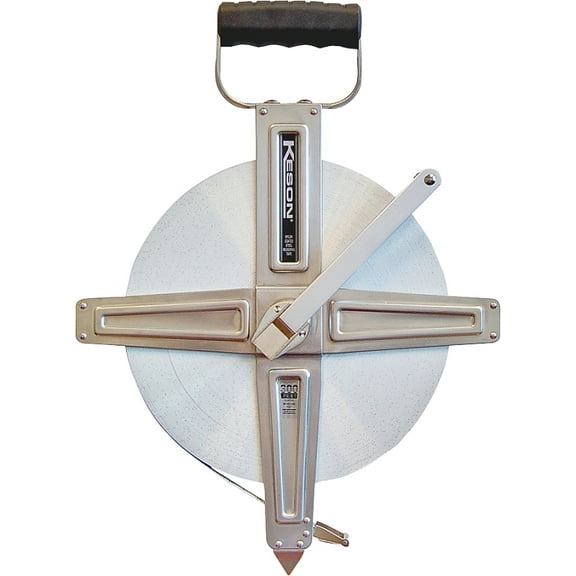 Keson 300 ft Tape Measures, 3/8 in Blade SNR18300