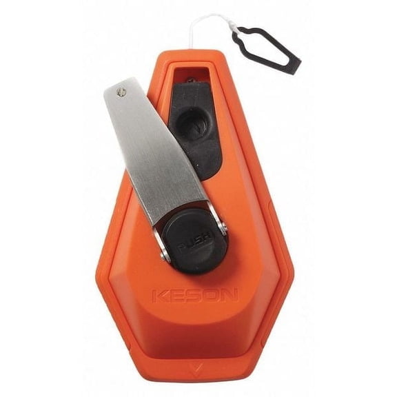 Keson Chalk Line Reel, 3 oz, Twisted, 100 ft L K3X