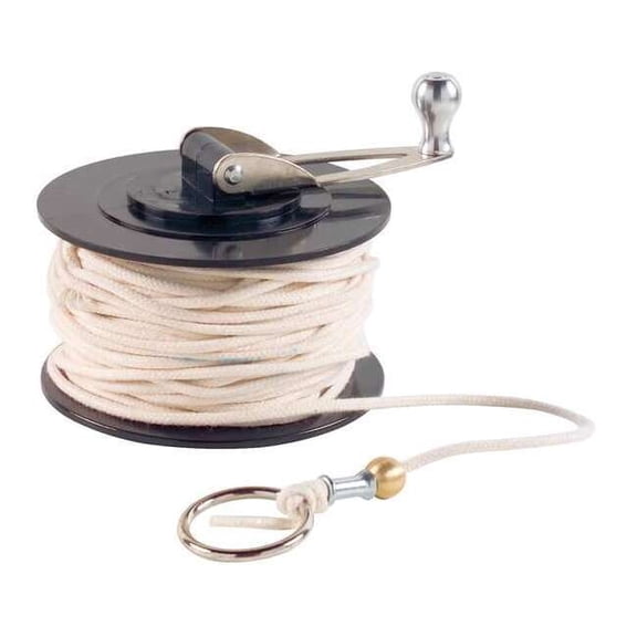 Keson Chalk Line,w/Handle,Wht,110 ft,For 2UJZ7 RLG110RH