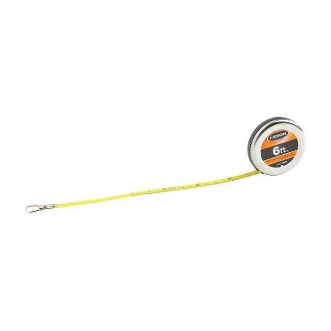 Keson 6 ft Wrap-a-Round/Diameter Tape Measures, 1/4 in Blade PD618N