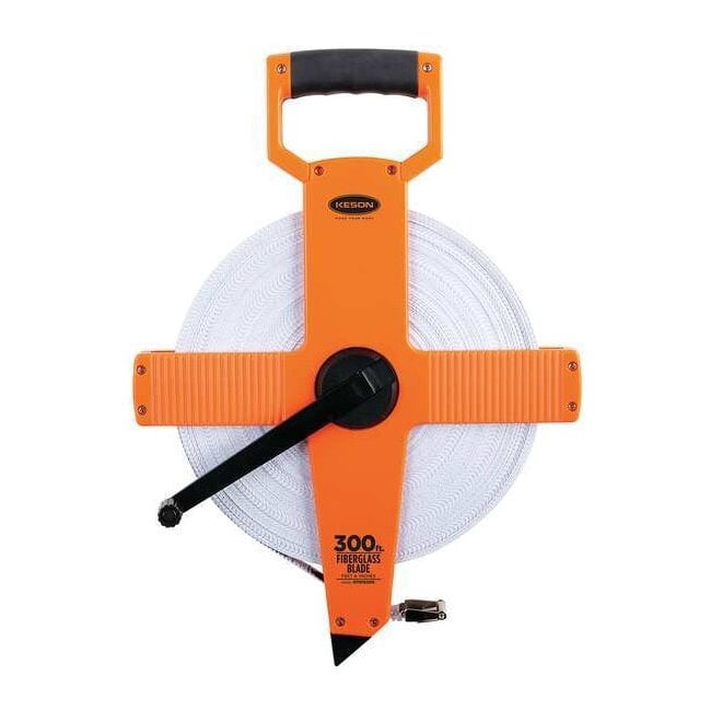 Keson 300 ft Tape Measure, 1/2 in Blade OTR-18-300