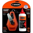 thumbnail image 1 of Keson K3X4R 3x1 Rewind Chalk Line Reel Combo with 4-Ounces of Red Chalk, 100-Foot, 1 of 1