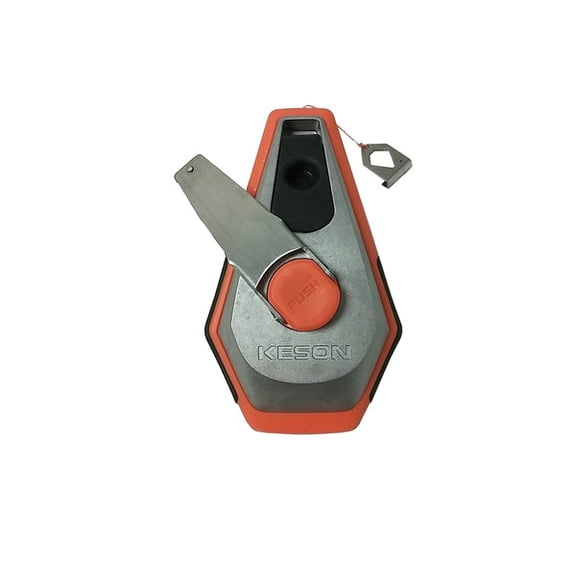 Keson K3XPRO Precision Series Chalk Line Reel, 100 ft L