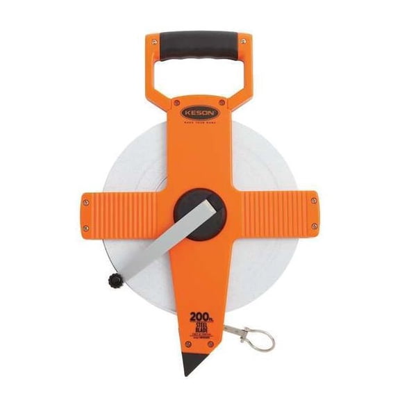 Keson 200 ft Tape Measures, 3/8 in Blade NR10-200