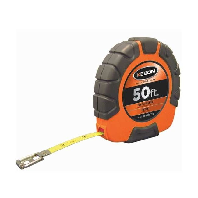 50 ft/15m Tape Measure, 3/8 in Blade ST18M503X