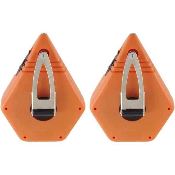 Keson P100 ( of 2) Octoganal Chalk Line Reel, 1.5mm String, 2-4-Ounce Capacity, 100-Foot