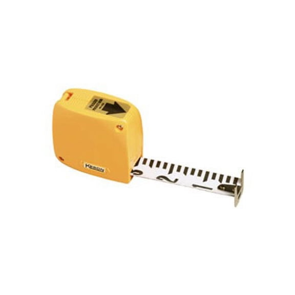 Keson Builder's Engineers Pocket Rod Tape Measure Length: 6.5 Foot (Units: Foot & 10ths)