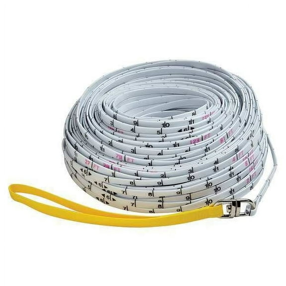 Keson 200 ft Surveyors Tape Measures, 1/4 in Blade SR-10-200